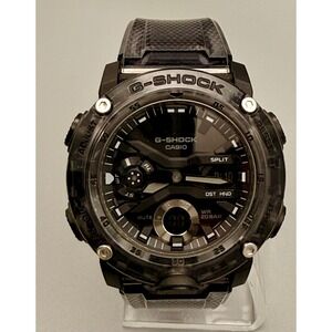 Casio G Shock GA-2000 Carbon Core Guard Analog Digital 200M Mens Watch